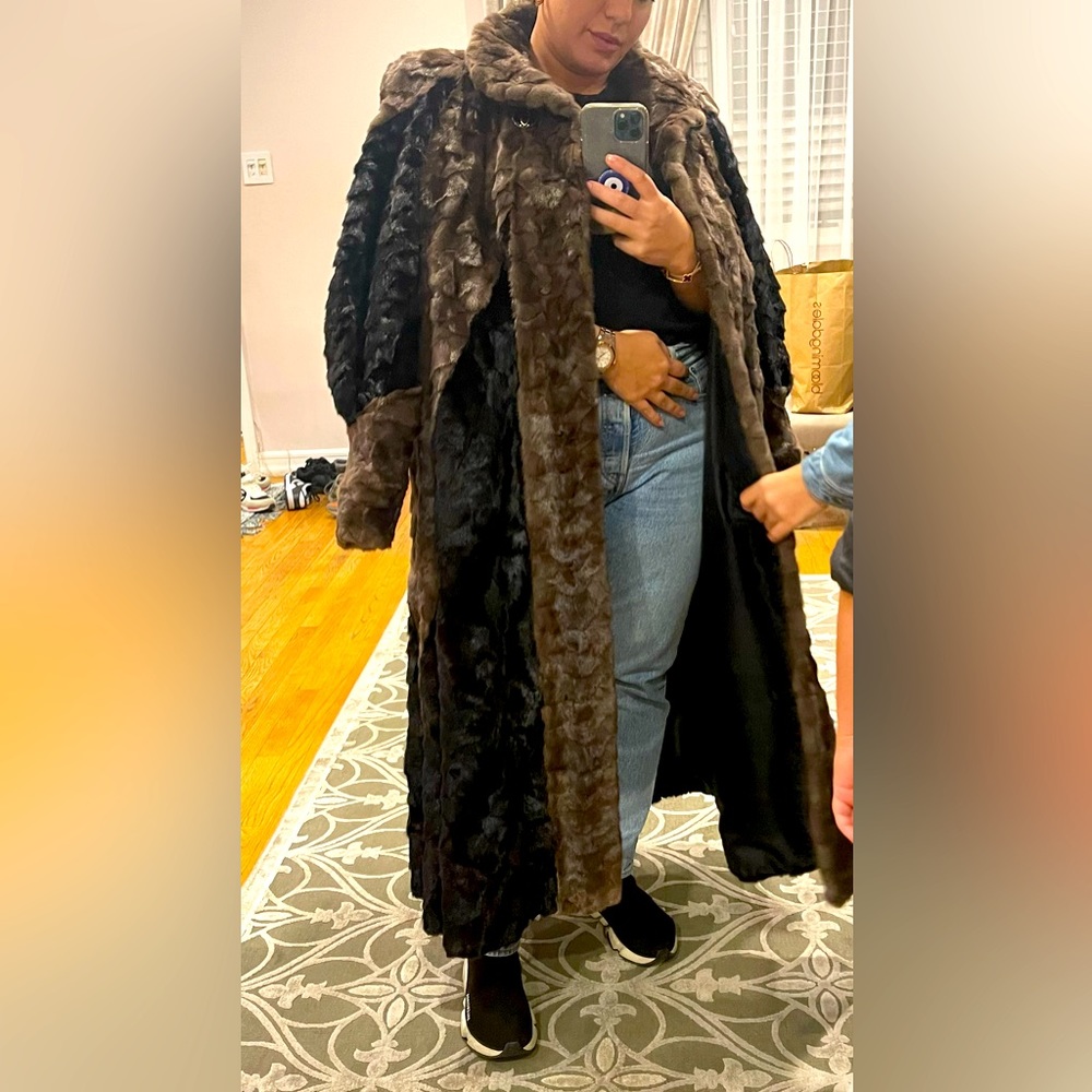 Mink fur jacket